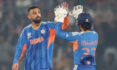 India crush Namibia by 93 runs in T20 World Cup face-off