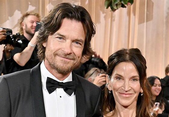 Jason Bateman makes rare red carpet outing with wife Amanda Anka