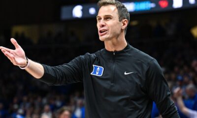 Jon Scheyer claps back at DA over UNC court-storming dispute