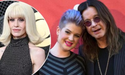 Kelly Osbourne attends BRITs with mom Sharon as late dad Ozzy is honoured