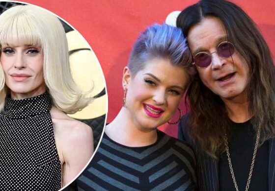 Kelly Osbourne attends BRITs with mom Sharon as late dad Ozzy is honoured