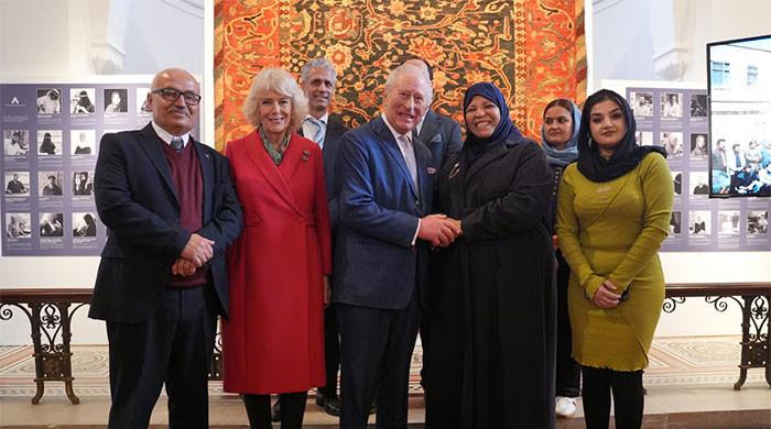 King Charles puts his touch on mother of pearl, leaving artisan ‘proud’