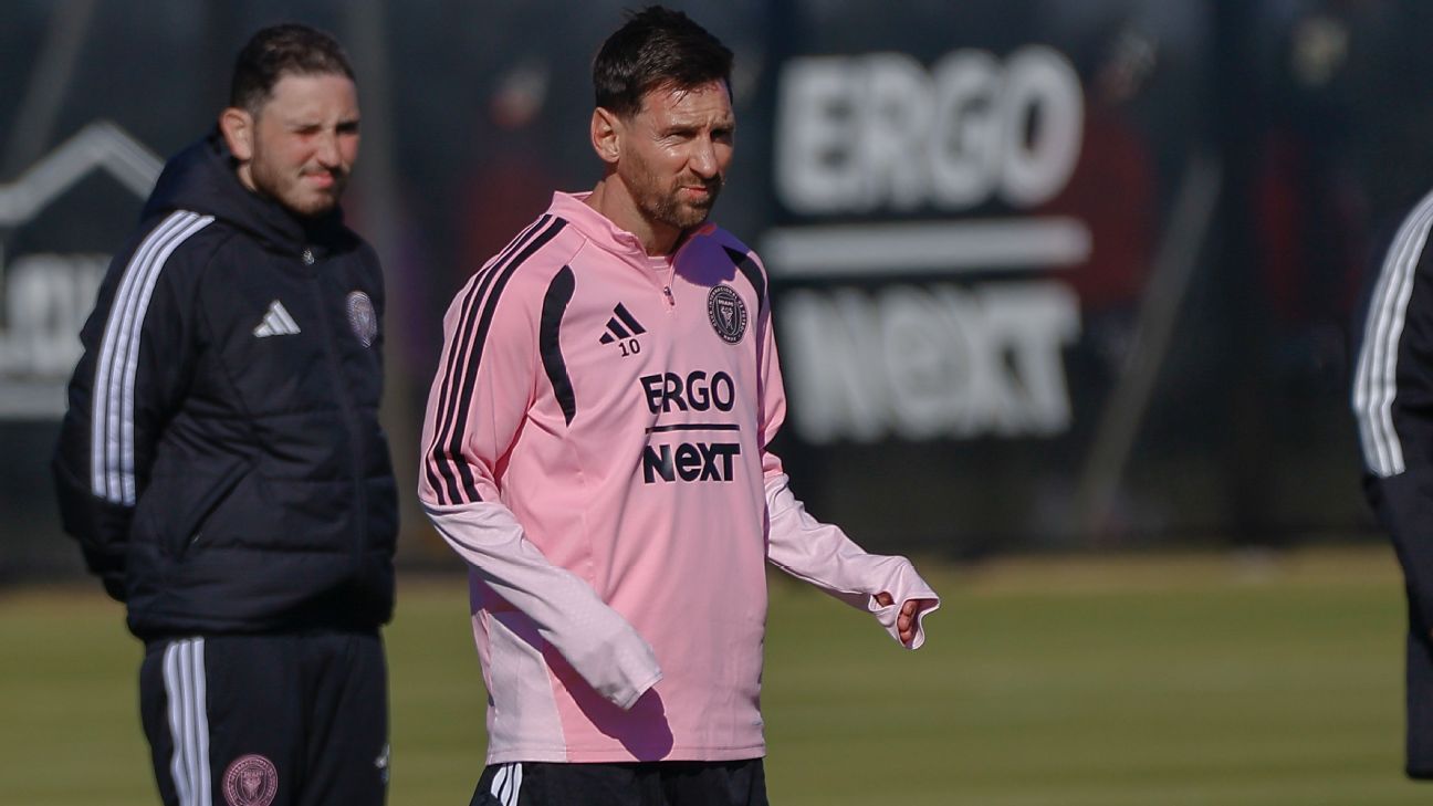 Lionel Messi set to play in Miami’s season opener in Los Angeles