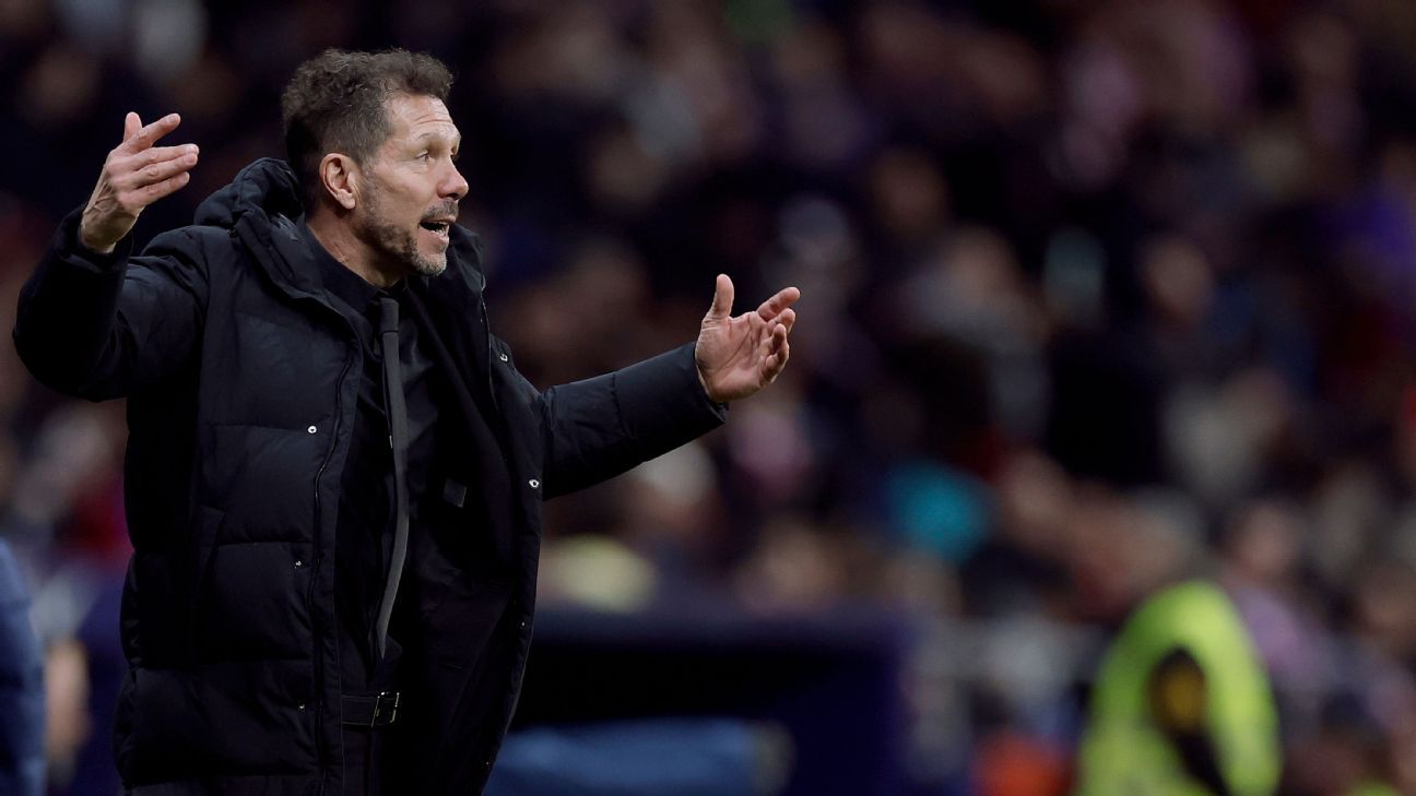 Lose UCL playoff, and Simeone’s Atlético reign could be over
