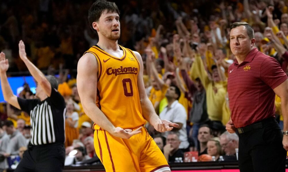 Nate Heise fuels No. 6 Iowa State’s win over No. 2 Houston