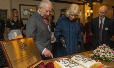 Queen Camilla ‘scolds’ King Charles during cake cutting