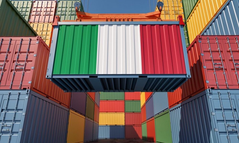 Seasonally-adjusted exports in Italy up 0.3% MoM, 4.9% YoY in Dec 2025