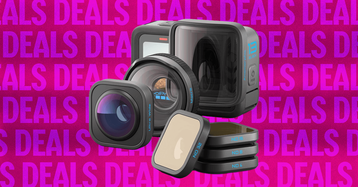 This GoPro and Lens Bundle Is 0 Off