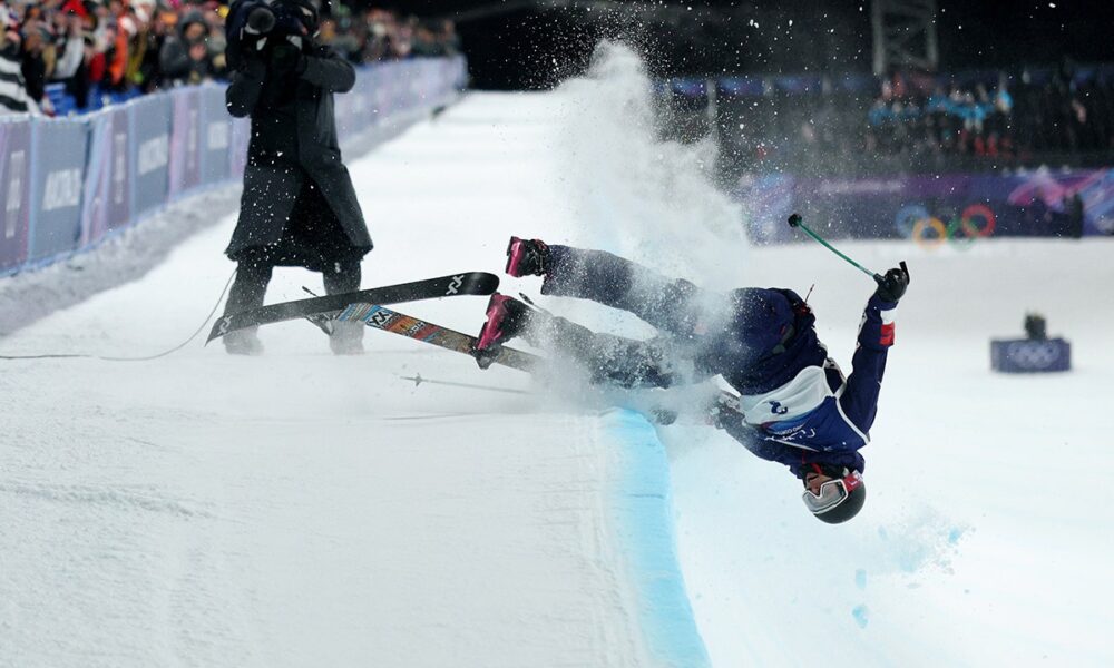 US skier’s quest for Olympic gold comes to a crushing halt after terrifying crash