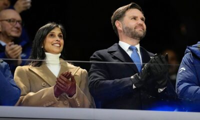 Vice President Vance, second lady attend Winter Olympics opening ceremony
