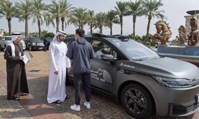 Dubai launches driverless taxi service as crown prince takes first ride