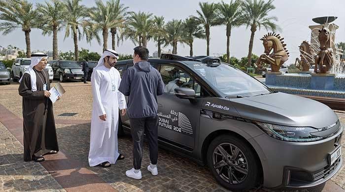 Dubai launches driverless taxi service as crown prince takes first ride