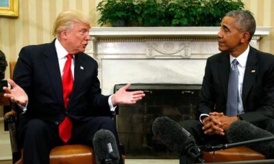 Fury after Trump posts video of Obamas as monkeys