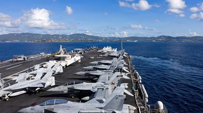 Trump says Iran regime change could be ‘best thing’ as second carrier heads to Middle East