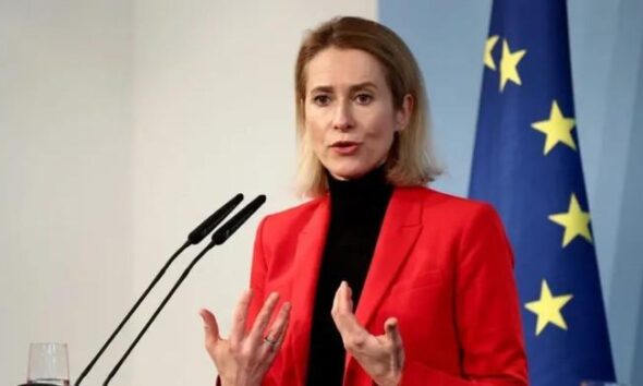 Don’t get sense EU countries ready to give Ukraine date for membership, says EU’s Kallas