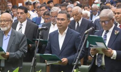 Bangladesh PM-to-be Tarique Rahman and lawmakers sworn into parliament