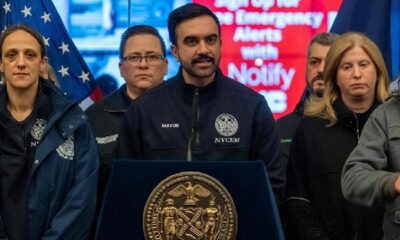 New York Mayor Zohran Mamdani orders citywide travel ban ahead of major US storm