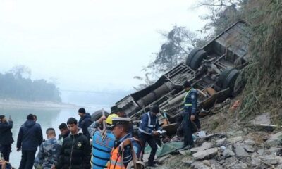 Nepal bus crash kills 19, including British tourist