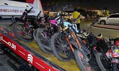 Dubai police seize bikes of youths after Ramadan stunts spark complaints