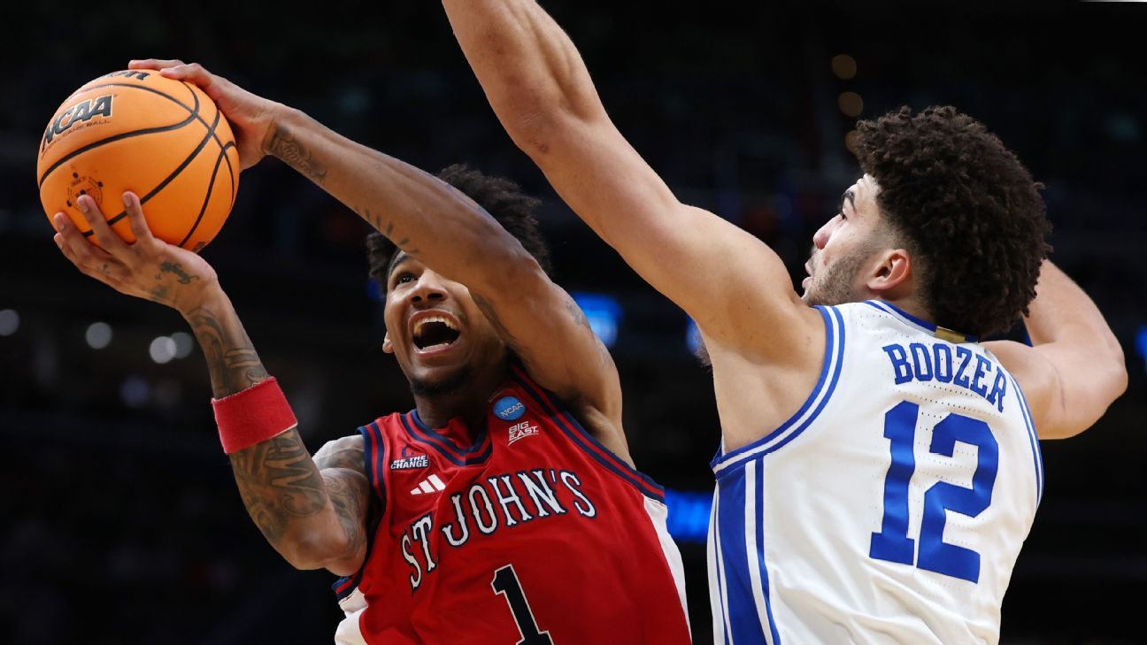 Men’s March Madness live tracker: Updates from every Sweet 16 game Friday