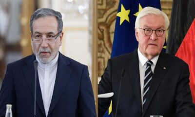 Iran’s FM hails German president for condemning US-Israeli aggression
