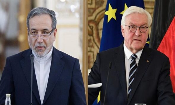 Iran’s FM hails German president for condemning US-Israeli aggression