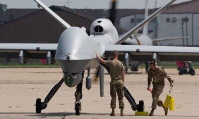 Iran air defenses shoot down MQ-9 drone in Isfahan, LUCAS drone over Qeshm Island