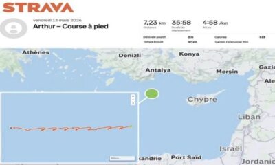 Running app reveals location of France aircraft carrier in Mediterranean