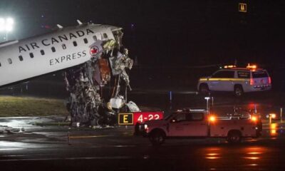 Pilot, co-pilot killed after passenger jet hits ground fire truck at New York’s LaGuardia airport