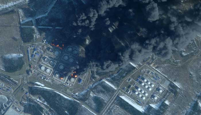Ukraine hits major Russian oil port near Finland