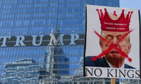 Global ‘No Kings’ protests target Trump and war on Iran