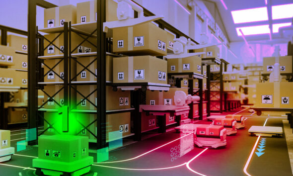 AI system learns to keep warehouse robot traffic running smoothly