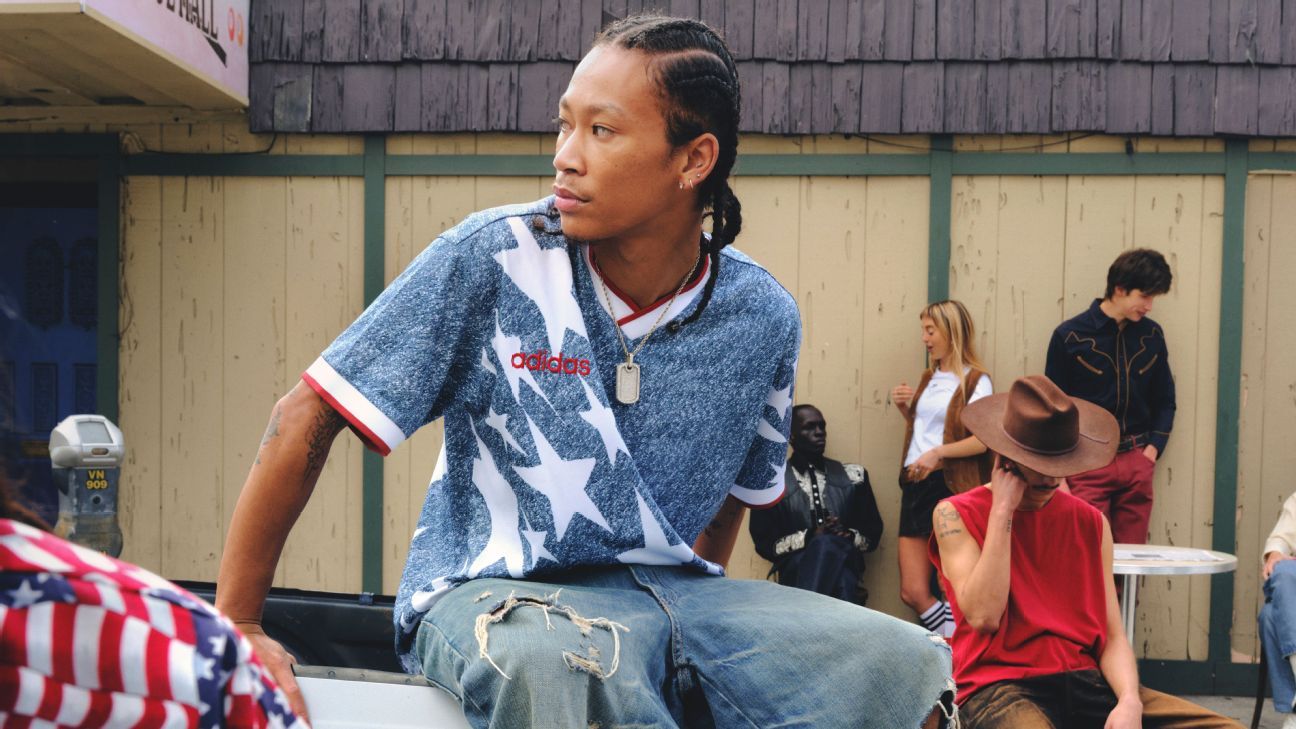 Adidas salutes USMNT’s 1994 World Cup run with denim jersey