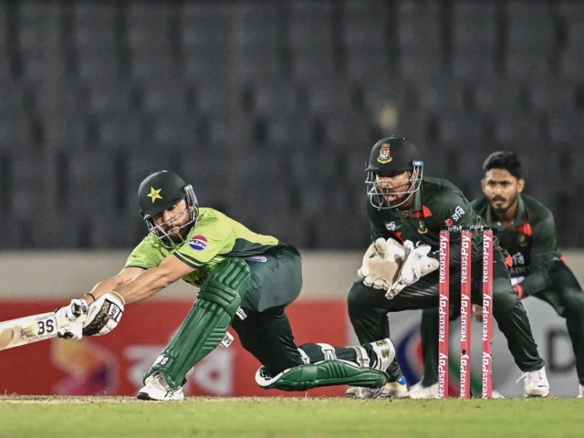 Agha’s century in vain as Bangladesh edge Pakistan to win ODI series 2-1 | The Express Tribune