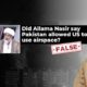 Altered video falsely shows Allama Nasir Abbas saying Pakistan allowed US to use airspace