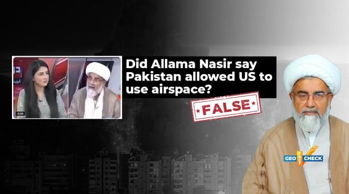 Altered video falsely shows Allama Nasir Abbas saying Pakistan allowed US to use airspace