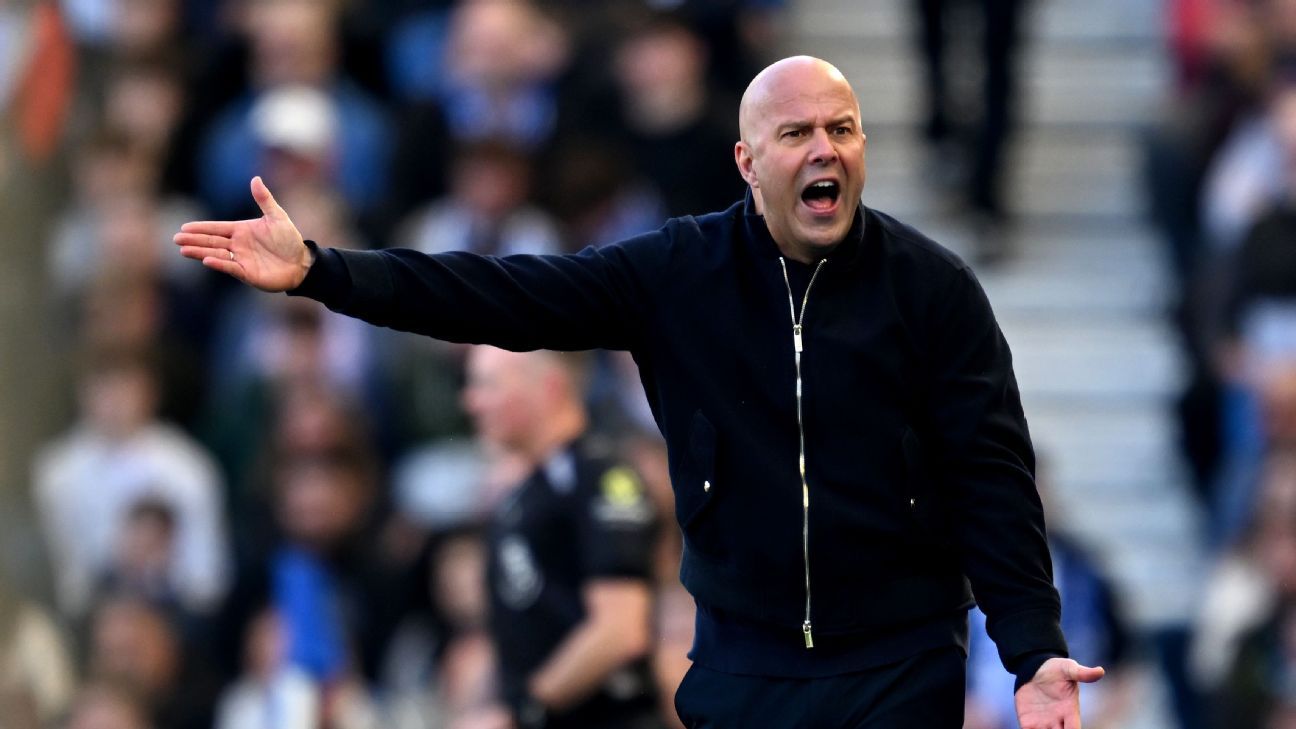 Arne Slot: Liverpool’s defeat to Brighton ‘hurts a lot’