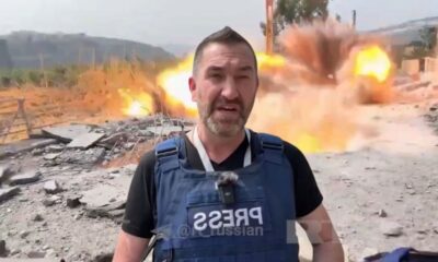 British journalist narrowly escapes Israeli missile strike on live camera