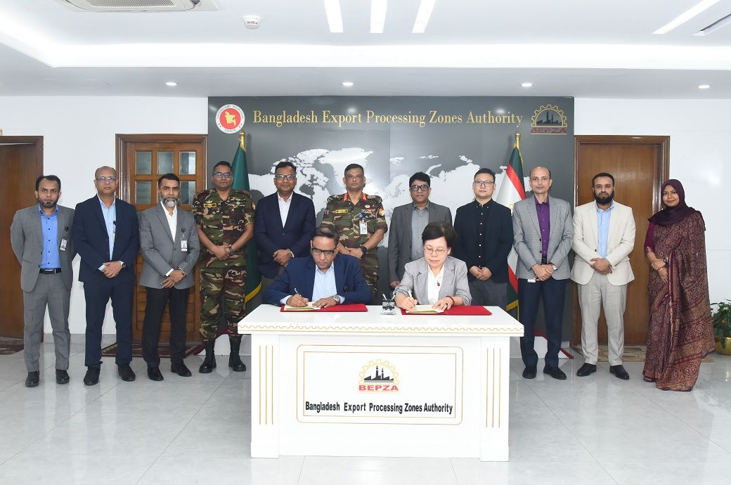 Chinese firm to invest .34 million in garment factory at BEPZA