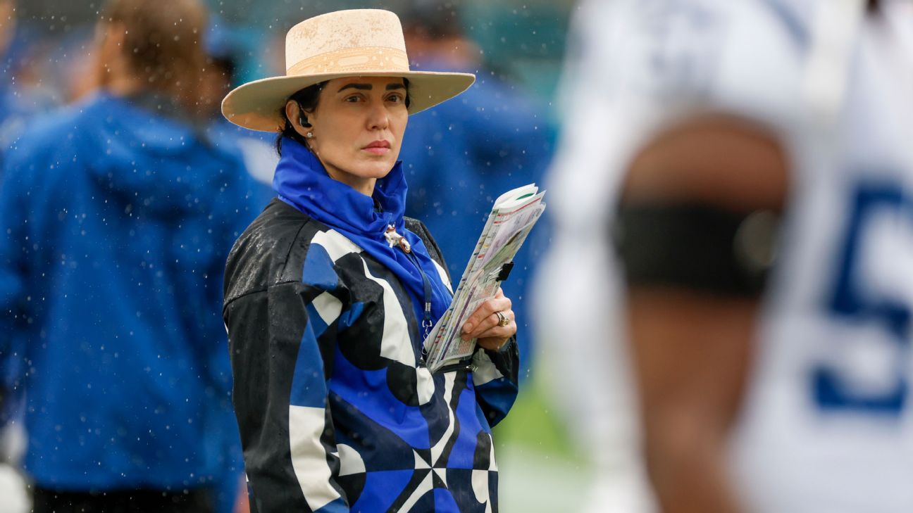 Colts’ Carlie Irsay-Gordon open to private equity help, but not now