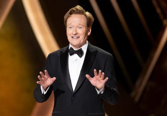 Conan O’Brien navigates comedy and controversy at Oscars stage