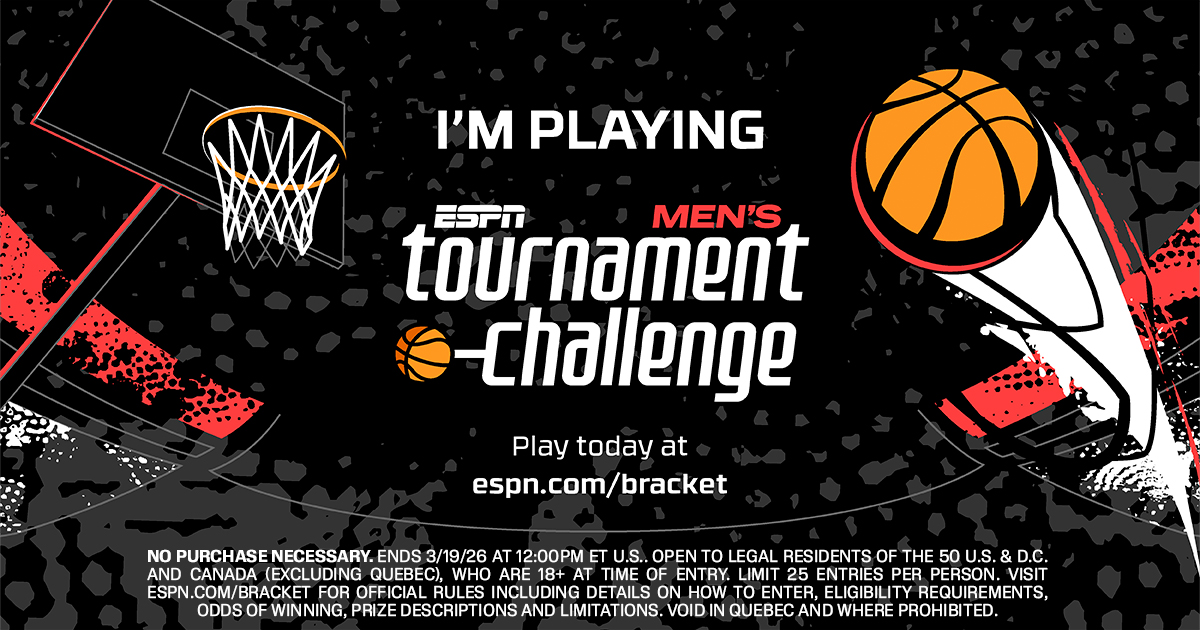 Create Your Men’s Tournament Challenge Brackets