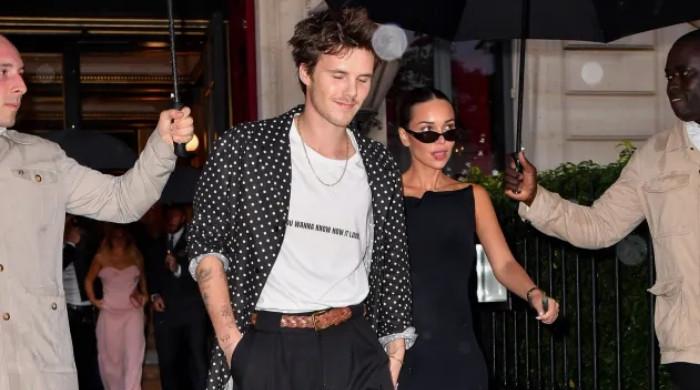 Cruz Beckham, Jackie Apostel turn heads in Paris amid Fashion Week