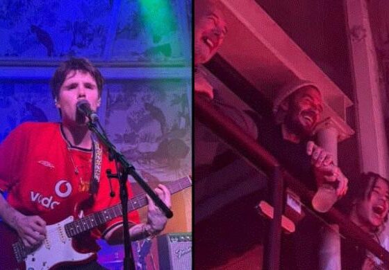 David Beckham supports Cruz at Manchester gig after emotional Brooklyn moment
