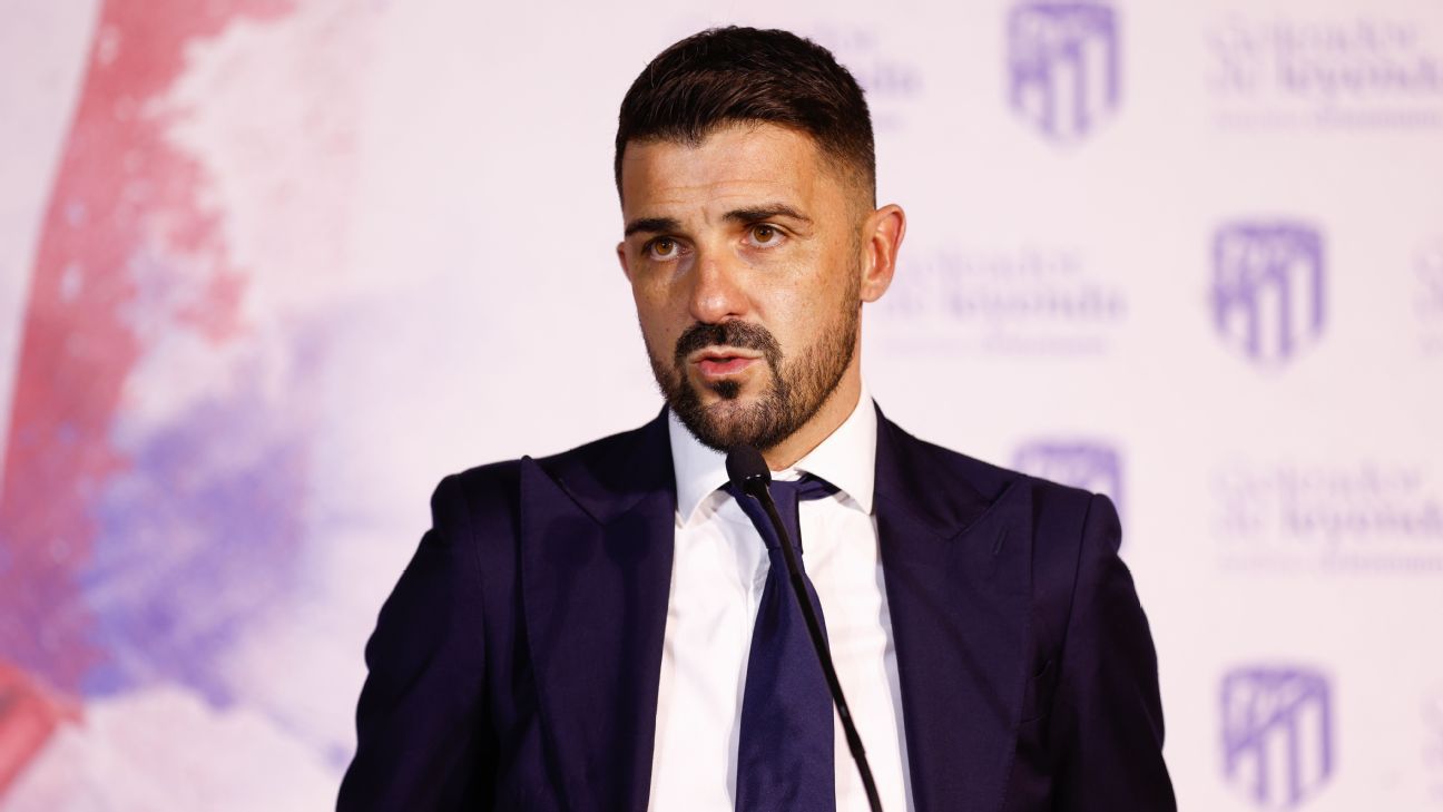 David Villa returns to Atlético Madrid on new-look board