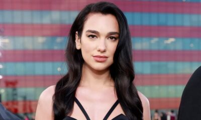 Dua Lipa pouts with director pal after locking major deal