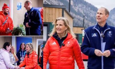 Duchess Sophie, Prince Edward light up Paralympic village with love, support