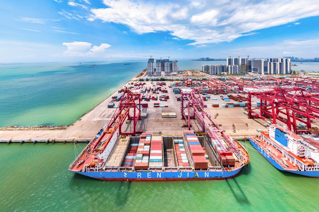 Hainan free trade port crosses .6 bn trade in 100 days