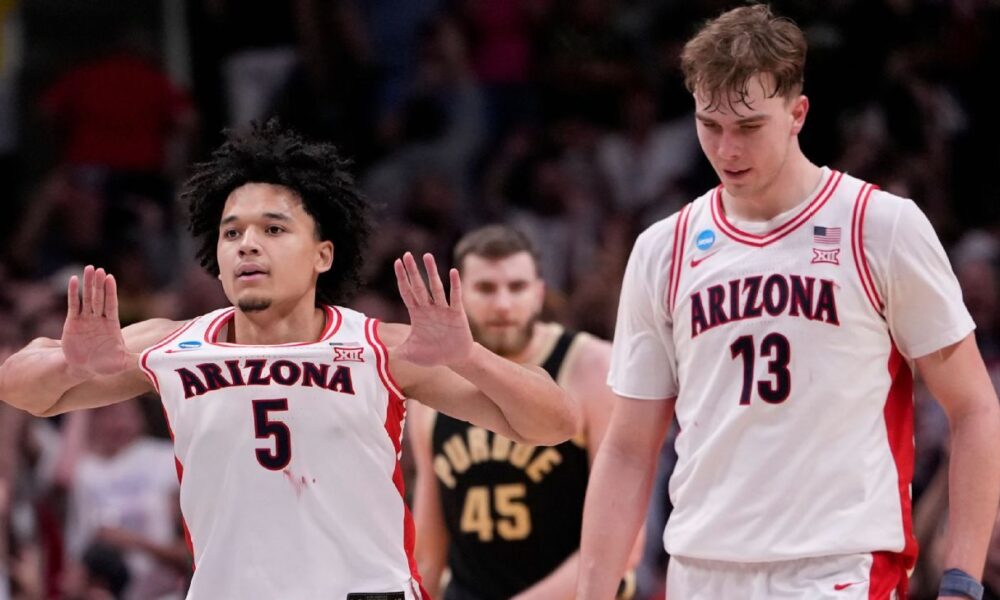How Arizona beat Purdue and Illinois defeated Iowa in Saturday’s Elite Eight