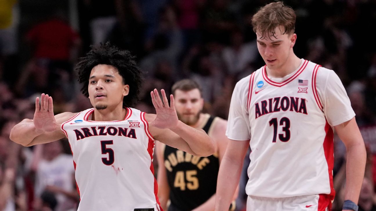 How Arizona beat Purdue and Illinois defeated Iowa in Saturday’s Elite Eight